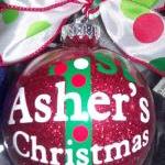 Personalized Baby's First Christmas..