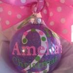 Personalized Baby's First Christmas..